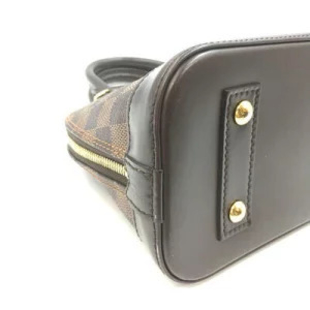LOUIS VUITTON Alma Damier Ebene Brown - Picture 8 of 9